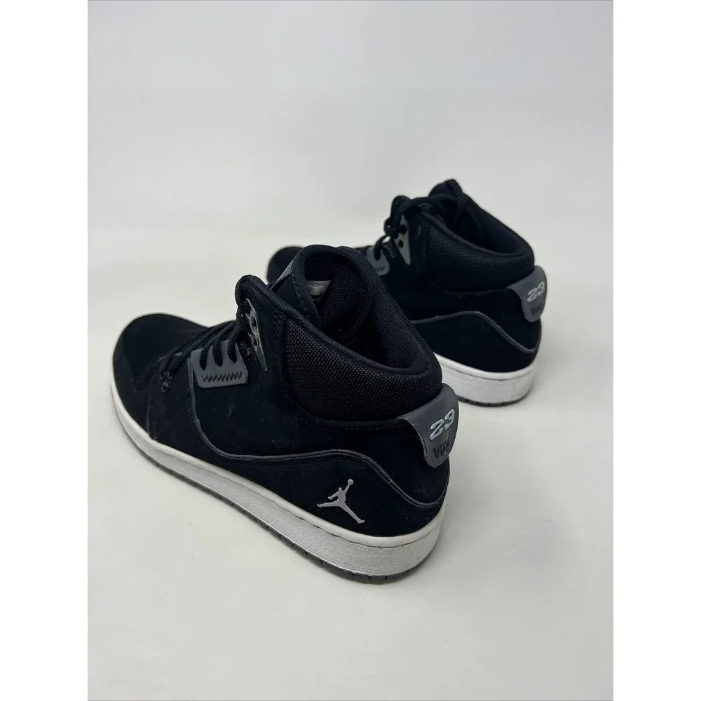 Nike Air Jordan 1 Flight 2 BG 631784-003 Sz 7Y Black White Sneakers
